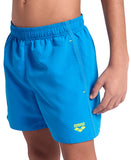BOYS' BEACH BOXER SOLID - LIGHT BLUE