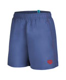 BOYS' BEACH BOXER SOLID R - LILLA
