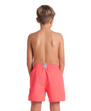 BOYS' BEACH BOXER SOLID - CALYPSO CORAL