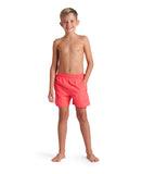 BOYS' BEACH BOXER SOLID - CALYPSO CORAL
