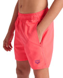 BOYS' BEACH BOXER SOLID - CALYPSO CORAL