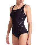 JEWEL ONE PIECE LOW C CUP - BLACK