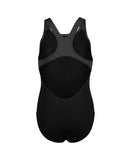 ARENA LOGO KIKKO SWIMSUIT SWIM PRO BACK - BLACK/GERY