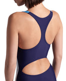 WOMEN'S ARENA SEAFLOOR SWIMSUIT Y BACK - SEA BLUE
