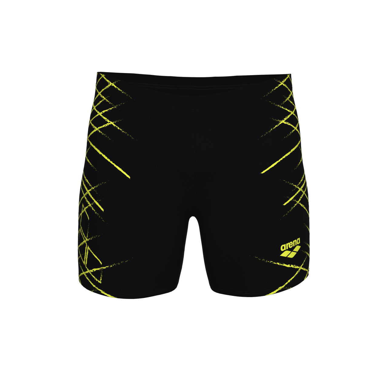 ARENA STRAIGHT LINES - MID JAMMER - BLACK YELLOW