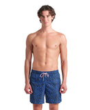 ARENA WATER PRINTS BEACH BOXER - BLUE