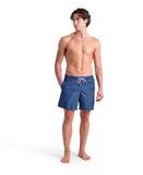 ARENA WATER PRINTS BEACH BOXER - BLUE