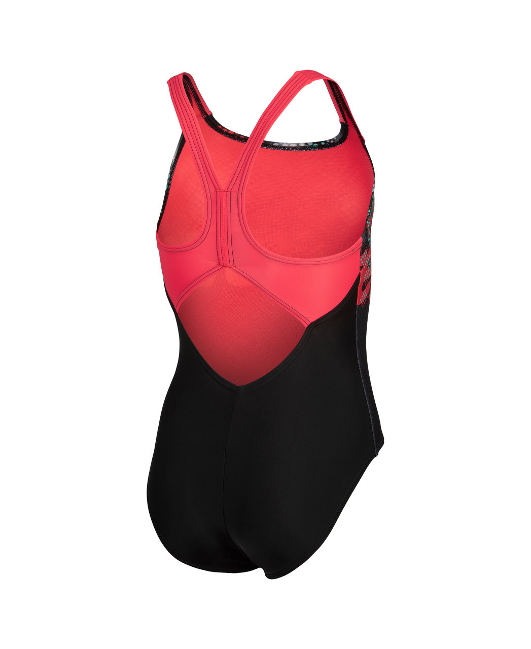 ARENA SPLASH POINT SWIMSUIT V BACK - BLACK