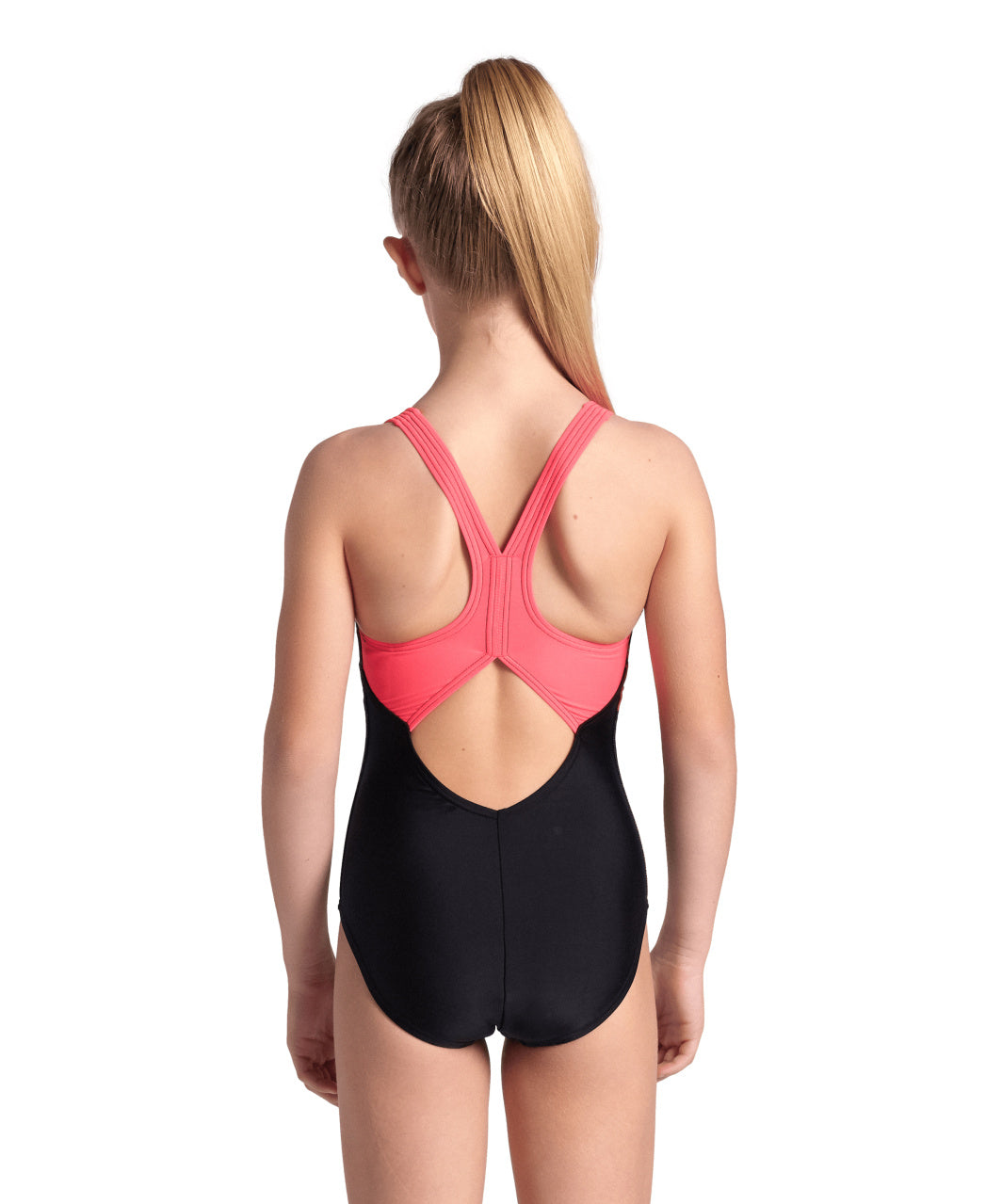 ARENA SPLASH POINT SWIMSUIT V BACK - BLACK