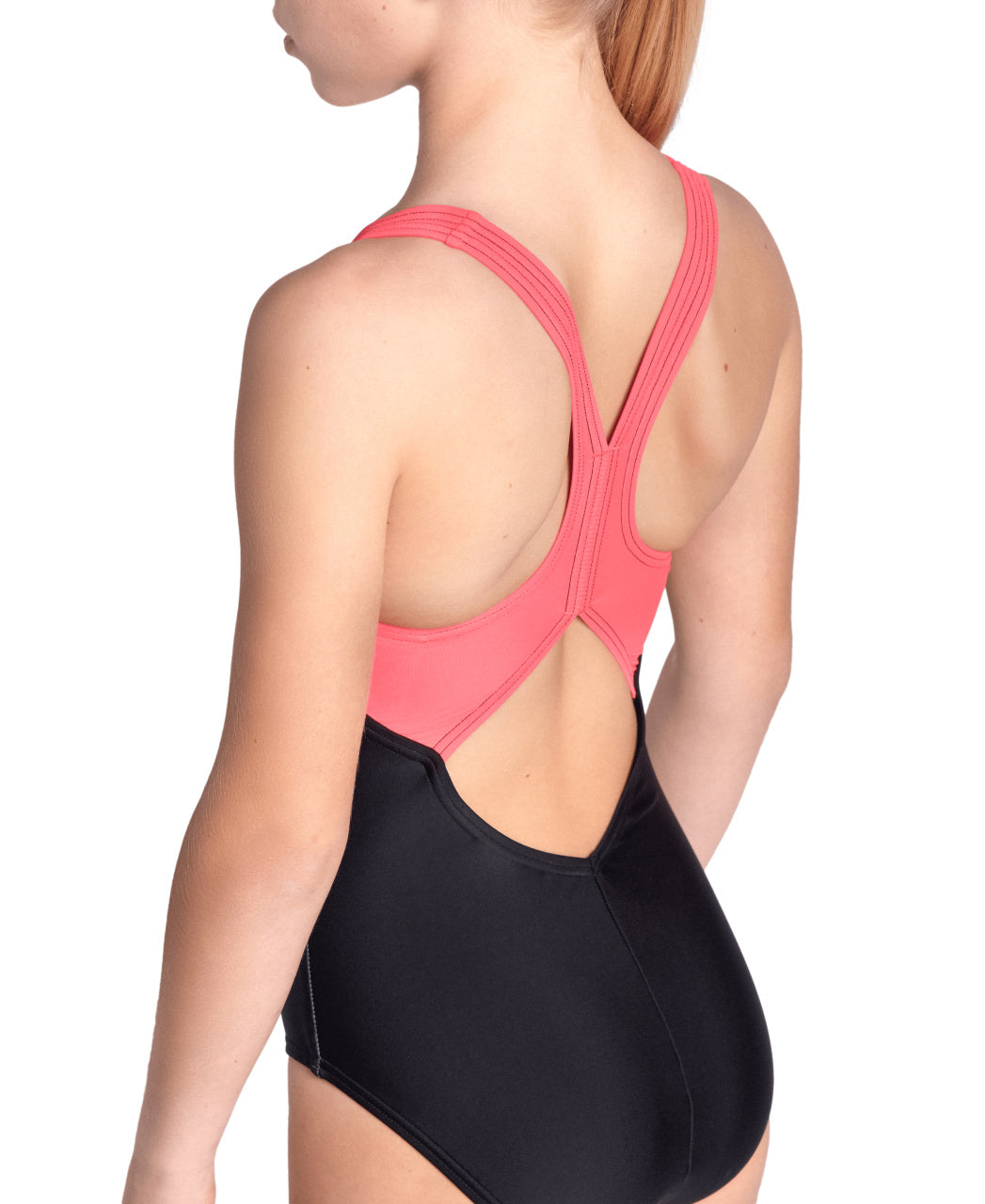 ARENA SPLASH POINT SWIMSUIT V BACK - BLACK