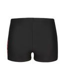 ARENA SPLASH POINT SWIM SHORT - BLACK / RED