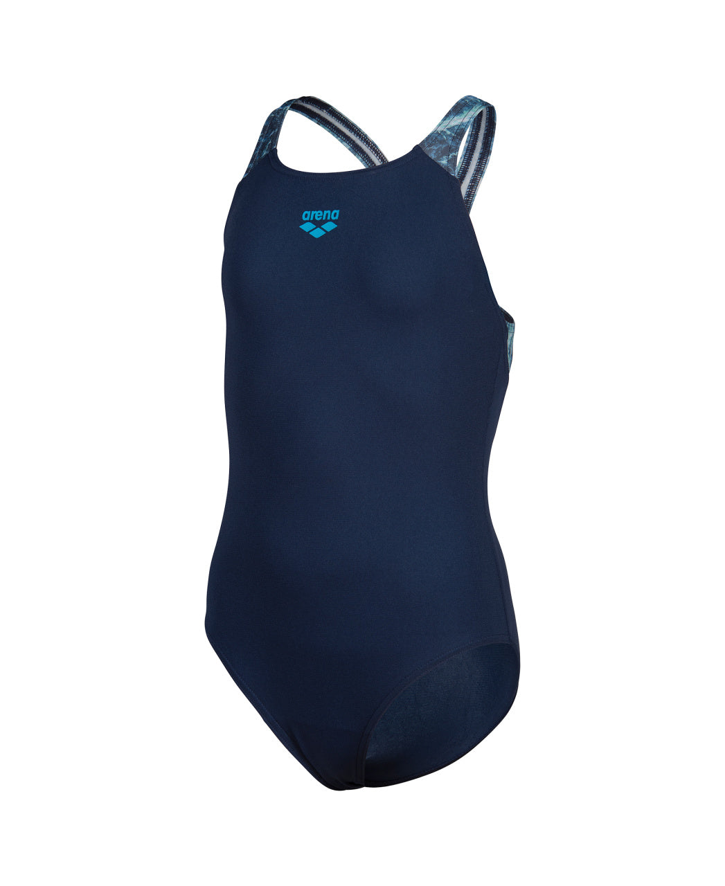 ARENA REFLECTING SWIMSUIT SWIM PRO BACK - BLUE