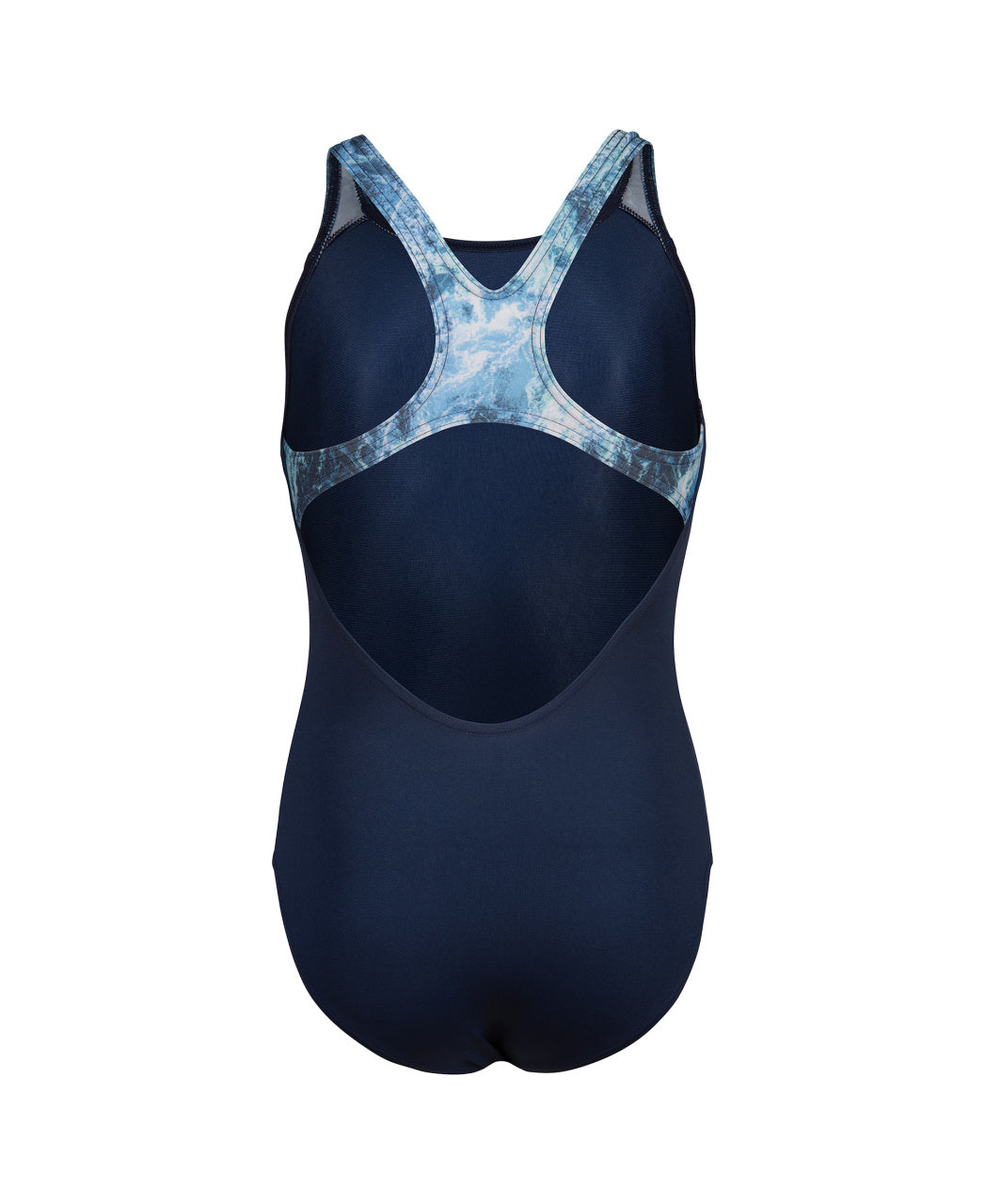 ARENA REFLECTING SWIMSUIT SWIM PRO BACK - BLUE