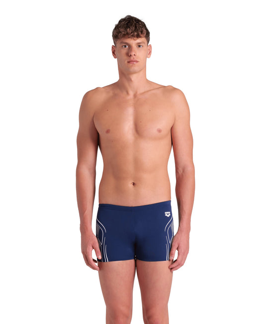 MEN'S ARENA REFLECTING SWIM SHORT - BLUE