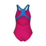 GIRL'S ARENA REFLECTING SWIMSUIT SWIM PRO BACK - PINK