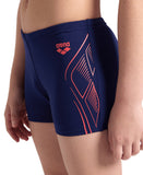 ARENA REFLECTING SWIM SHORTS - NAVY