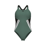 WOMEN'S ARENA STRIPE SWIMSUIT SWIM PRO BACK