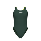 WOMEN'S ARENA SWIMSUIT TECH MULTI SOLID DARK SAGE