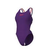 WOMEN'S ARENA SWIMSUIT TECH MULTI SOLID PLUM