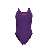 WOMEN'S ARENA SWIMSUIT TECH MULTI SOLID PLUM