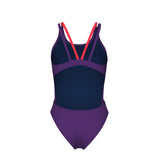 WOMEN'S ARENA SWIMSUIT TECH MULTI SOLID PLUM