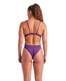WOMEN'S ARENA SWIMSUIT TECH MULTI SOLID PLUM