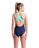 GIRL'S ARENA DIM LIGHT SWIMSUIT SWIM PRO - NAVY BLUE