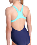 GIRL'S ARENA DIM LIGHT SWIMSUIT SWIM PRO - NAVY BLUE