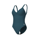 WOMEN'S ARENA SWIMSUIT LARA SOFT CURVE BACK MANGROVE