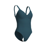 WOMEN'S ARENA SWIMSUIT LARA SOFT CURVE BACK MANGROVE