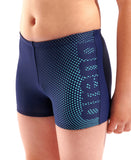 BOY'S ARENA DIM LIGHT SWIM SHORT NAVY-WATER