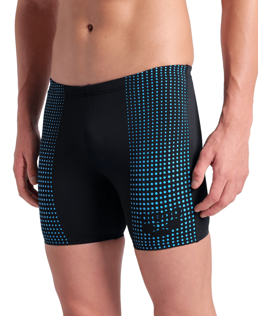 MEN'S ARENA FOGGY DOTS SWIM MID JAMMER