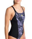 ARENA CRACKLE SWIMSUIT SWIM PRO BACK