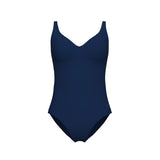 WOMEN'S ARENA SWIMSUIT VICTORIA U BACK SOLID NAVY