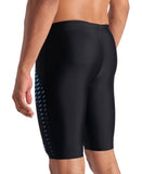 MEN'S ARENA OPENINGS SWIM JAMMER BLACK-TURQUOISE