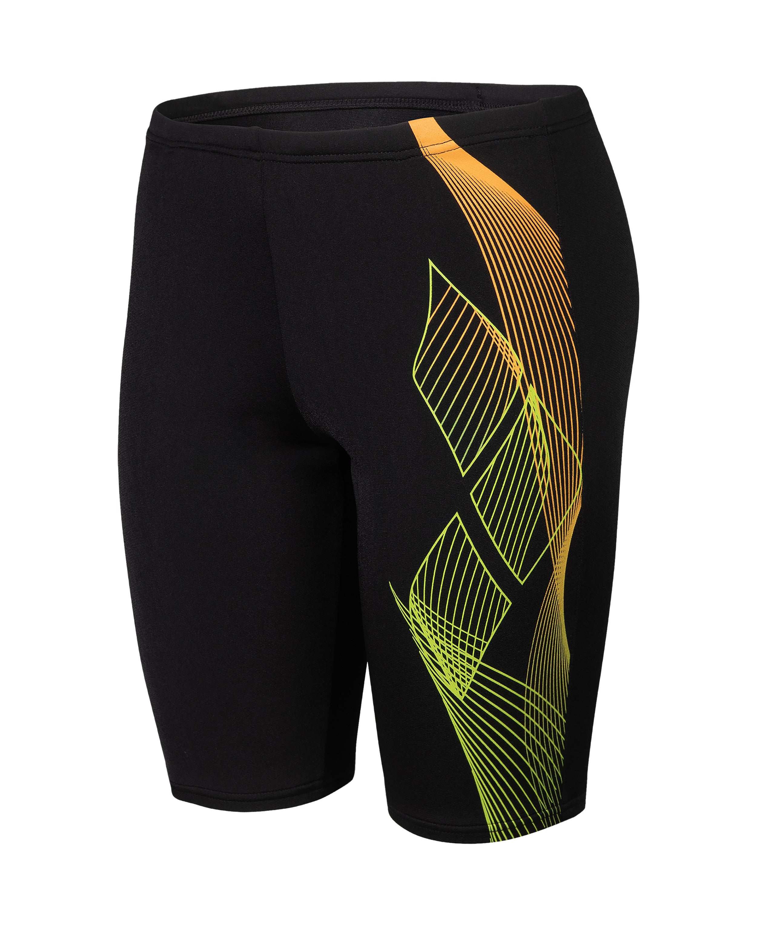 BOY'S ARENA SEA WATER SWIM JAMMER BLACK