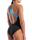 WOMEN'S ARENA POSEIDONIA SWIMSUIT SWIM PRO BACK BLUE-BLACK