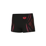 BOY'S ARENA POSEIDONIA SWIM SHORT BLACK-CALYPSO CO
