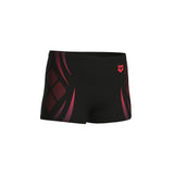 BOY'S ARENA POSEIDONIA SWIM SHORT BLACK-CALYPSO CO