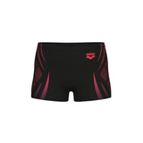 BOY'S ARENA POSEIDONIA SWIM SHORT BLACK-CALYPSO CO