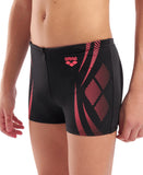 BOY'S ARENA POSEIDONIA SWIM SHORT BLACK-CALYPSO CO
