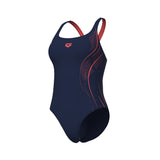 WOMEN'S ARENA SCRATCH SWIMSUIT CONTROL PRO BACK BLUE-PINK
