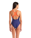 WOMEN'S ARENA SCRATCH SWIMSUIT CONTROL PRO BACK BLUE-PINK