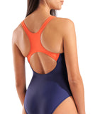 WOMEN'S ARENA SCRATCH SWIMSUIT CONTROL PRO BACK BLUE-PINK