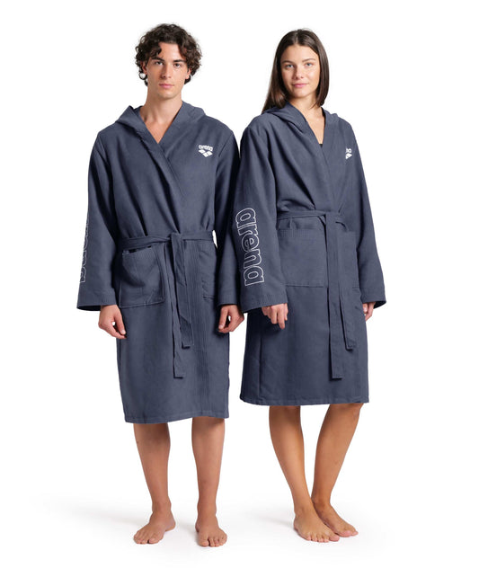 ARENA ZEAL ROBE - NAVY WHITE
