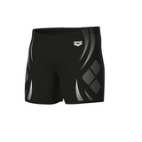 MEN'S ARENA POSEIDONIA SWIM MID JAMMER BLACK-WHITE
