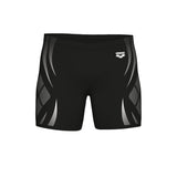MEN'S ARENA POSEIDONIA SWIM MID JAMMER BLACK-WHITE