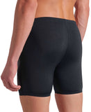 MEN'S ARENA POSEIDONIA SWIM MID JAMMER BLACK-WHITE