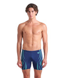 MEN'S ARENA POSEIDONIA SWIM MID JAMMER NAVY-WATER