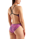 Arena Snakeskin Challenge Back Swimsuit – Pink